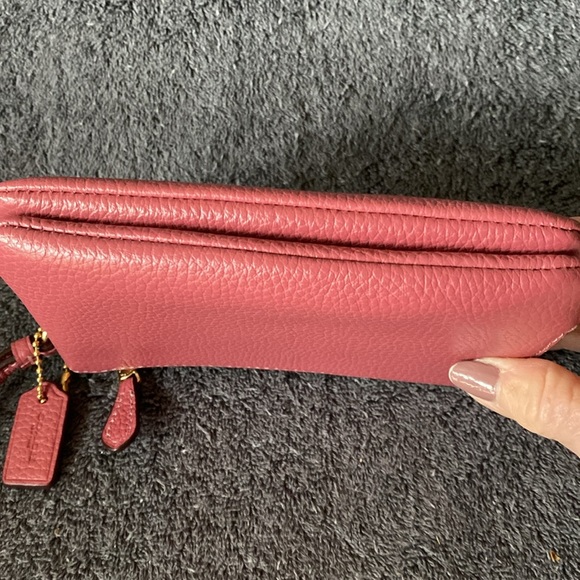 NWT COACH Double Corner Zip Wristlet - Picture 5 of 11
